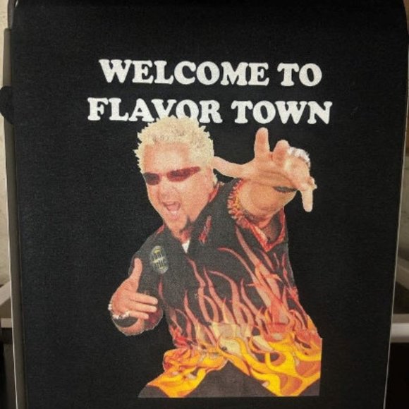 Guy Fieri Shirt Welcome to Flavor Town Shirt - Picture 1 of 2